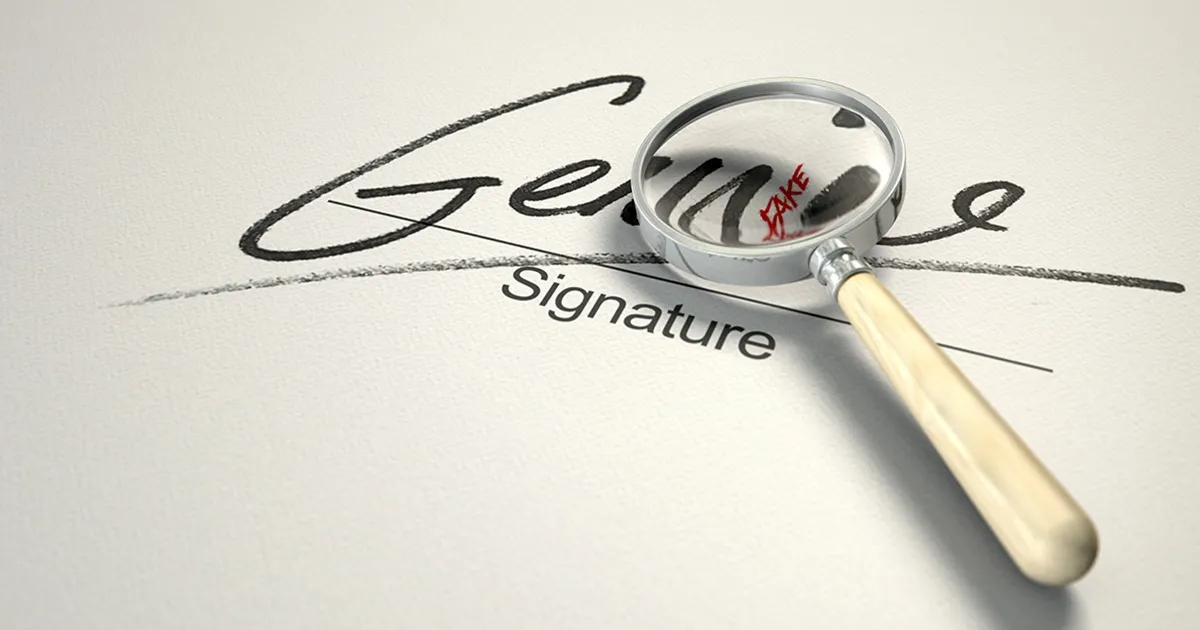 Signature Forgery