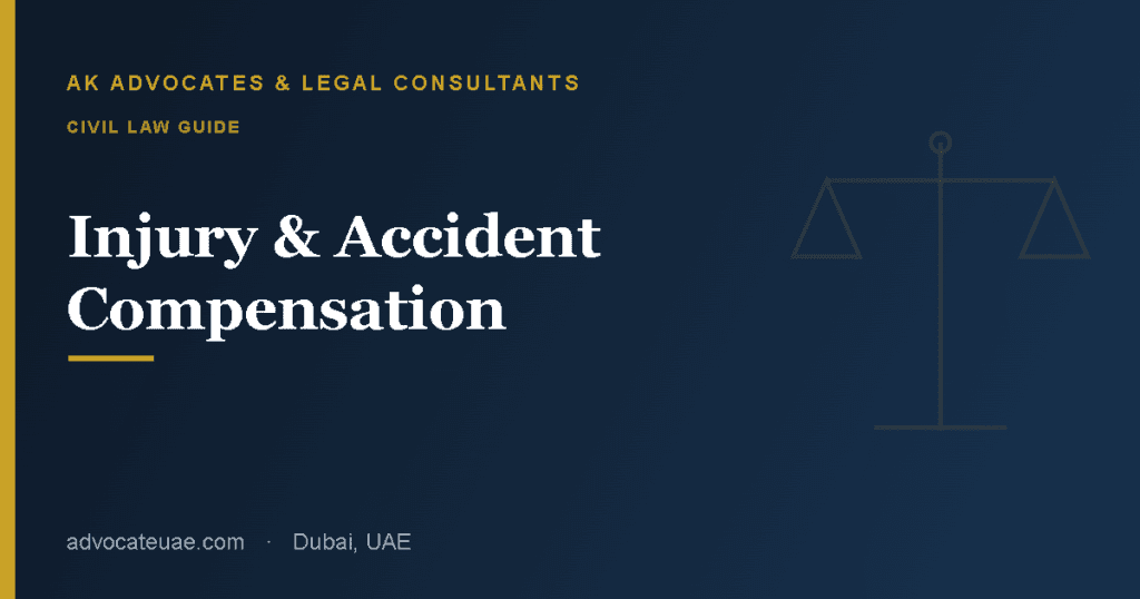 Personal injury and traffic accident compensation in the UAE guide — AK Advocates